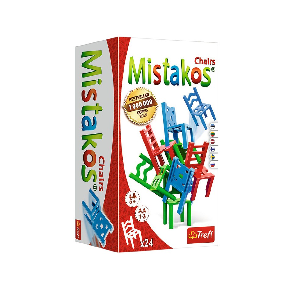 Trefl Game 2326 Mistakos Chairs 3-os RU photo 1