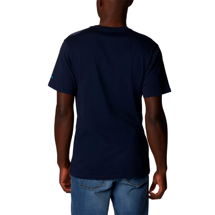 Tricou bărbătesc Columbia Csc Seasonal Logo Tee S Albastru photo 3
