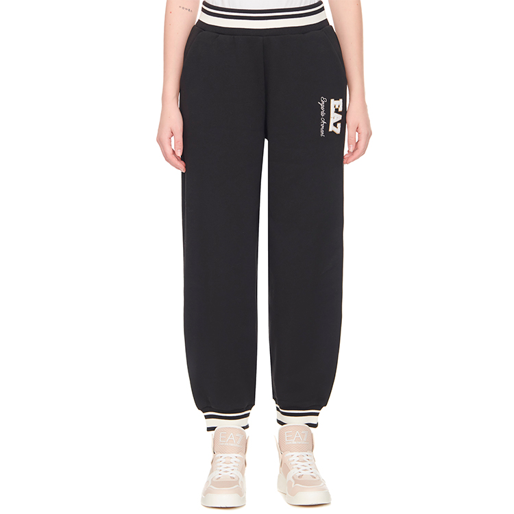Pantaloni EA7 EMPORIO ARMANI TROUSER XS Negru Femei photo 2