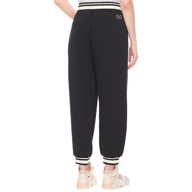 Pantaloni EA7 EMPORIO ARMANI TROUSER XS Negru Femei photo 3