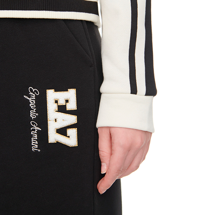 Pantaloni EA7 EMPORIO ARMANI TROUSER XS Negru Femei photo 4