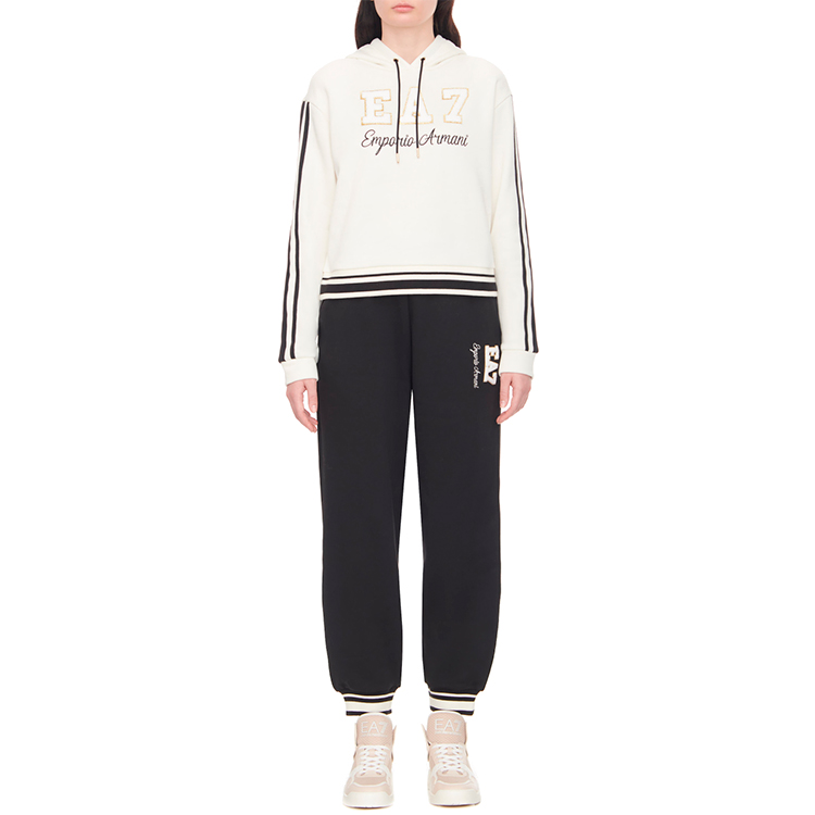 Pantaloni EA7 EMPORIO ARMANI TROUSER XS Negru Femei photo 5