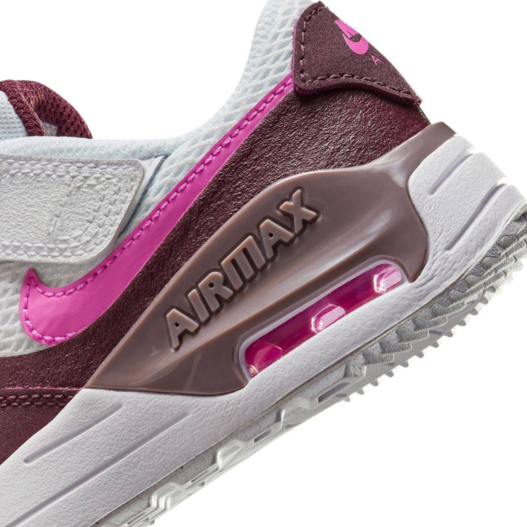 Кроссовки Nike AIR MAX SYSTM (PS) / Мужской / 32 / Белый/Бордовый photo 5