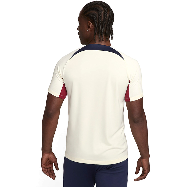 Tricou bărbătesc Nike PSG M NK DF STRK SS TOP K L Alb-Albastru photo 2