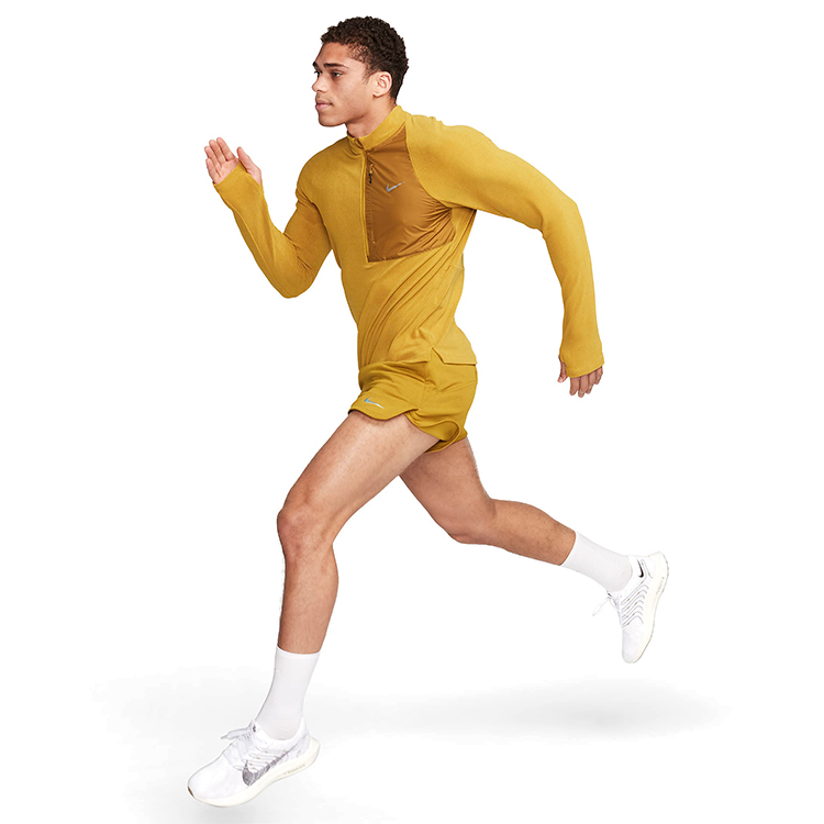 Hanorac pt bărbați Nike M NK DF RUN DVN MIDLYR HZ L Maro photo 4