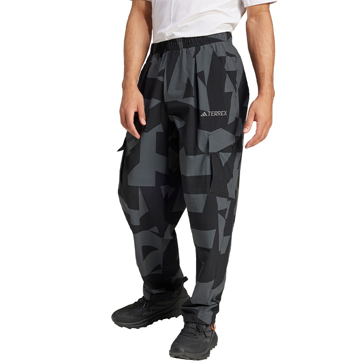 Брюки Adidas CARGO AOP PANTS XS Черный Мужской photo 4