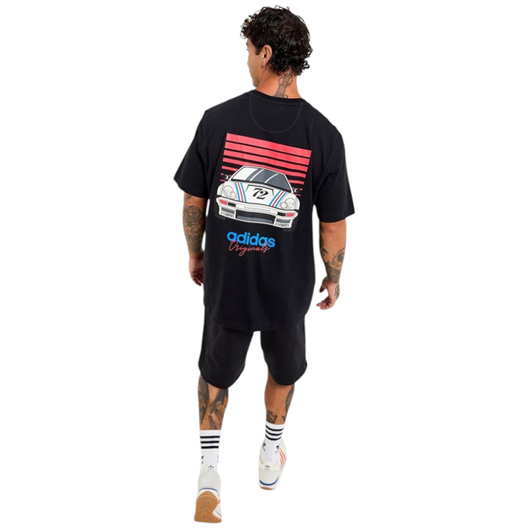 Футболка мужская Adidas MOTOSP GFX TEE M Черный photo 4