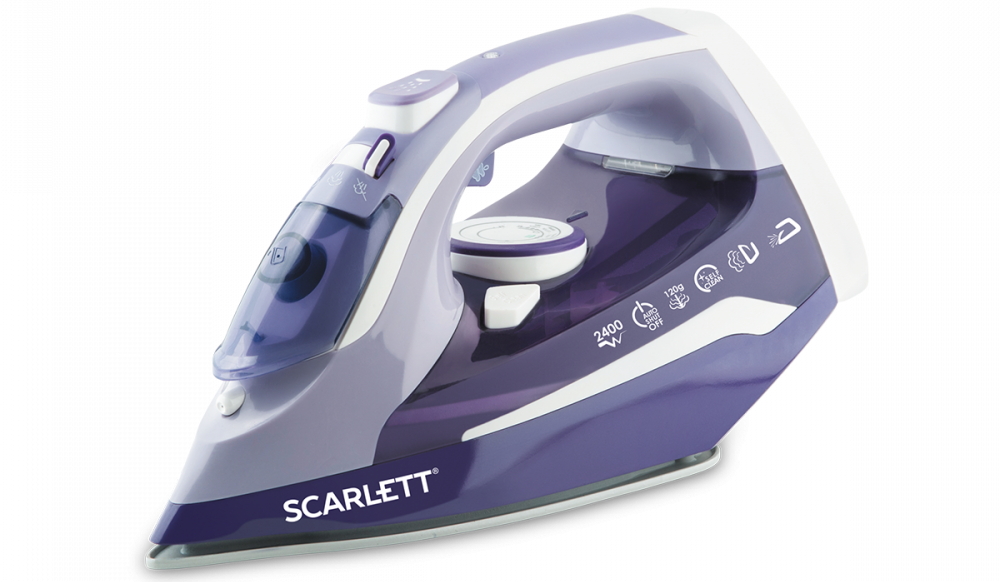 Fier de calcat Scarlett SC-SI30K16, 300 ml, Violet photo Fier de calcat Scarlett SC-SI30K16, 300 ml, Violet photo