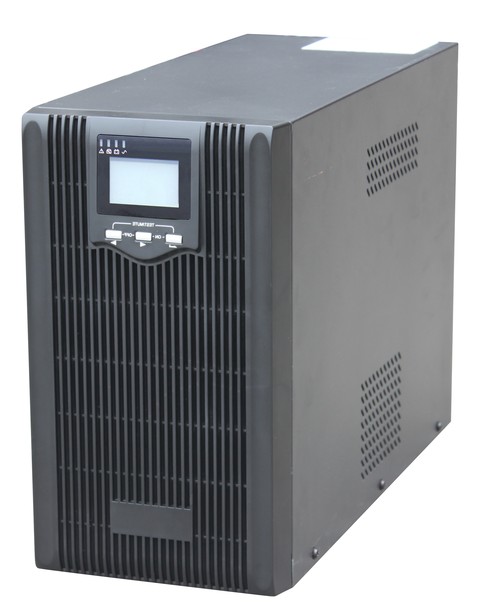 Gembird EnerGenie EG-UPS-PS2000-01, Llne interactive, 2000VA / 1600W, LCD display, Output sockets: 4pcs x C13, USB port photo 1