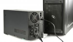 Gembird EnerGenie EG-UPS-PS2000-01, Llne interactive, 2000VA / 1600W, LCD display, Output sockets: 4pcs x C13, USB port thumbnav 2