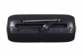 Boxa portabila Gembird SPK-BT-17, Black / 10W / Bluetooth / USB / microSD / 1200 mAh thumbnav 4