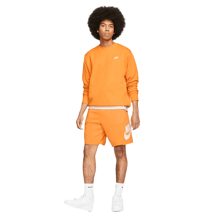 Шорты мужские Nike M NK CLUB ALUMNI HBR FT SHORT L Оранжевый photo 4
