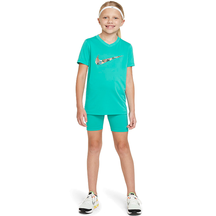 Tricou Nike G NK DF TEE rLEG VNECK SE+ / Femei / XL / Verde photo 4