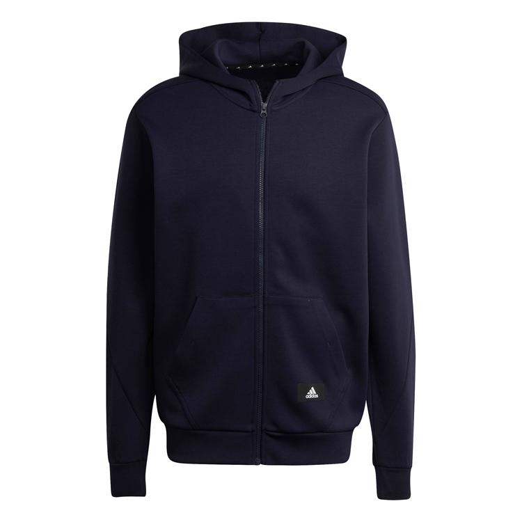 Hanorac pt bărbați Adidas M FI DBLKNT FZ  S Albastru photo 1