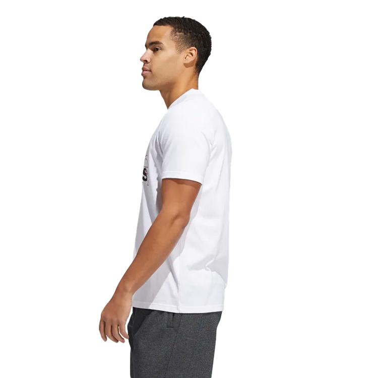 Tricou bărbătesc Adidas M EGAME BOS G T S alb photo 6