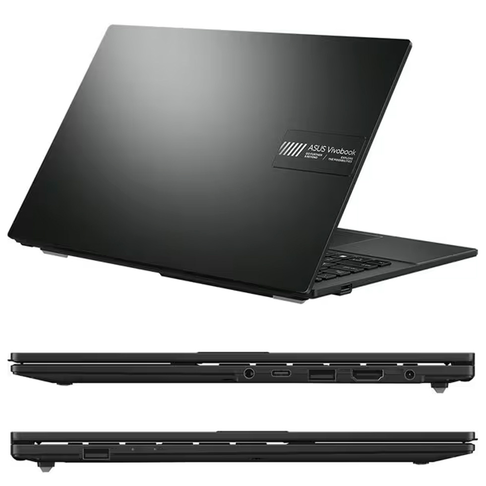 Laptop Asus Personal Vivobook Go L1504FABQ917 15.6” / 8 GB / 512 GB / Ryzen 3 / Radeon Graphics / Negru photo 5