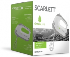 Миксер Scarlett SCHM40S17, 5 скоростей, Белый thumbnav 3