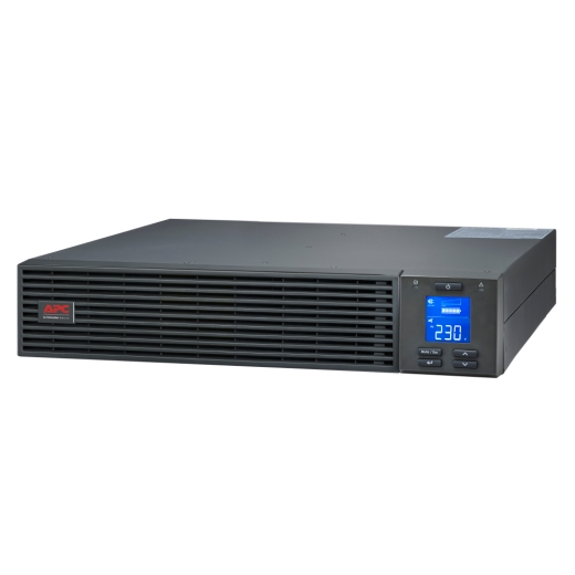 APC Easy-UPS Rack Mounting 2U SRV3KRIRK (SRV3KRI+SRVRK1), 3000VA/2400W, Double-conversion On-line UPS, 6 x IEC Sockets ( 6 IEC C13, all 6 Battery Backup + Surge Protected), Multifunction LCD Display, DB-9 RS-232, Smart-Slot, USB, with Rail Kit photo 1