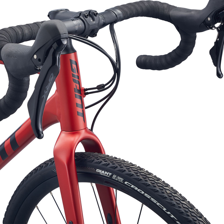 Bicicleta de pietris Giant Revolt 1 Red XL photo 3