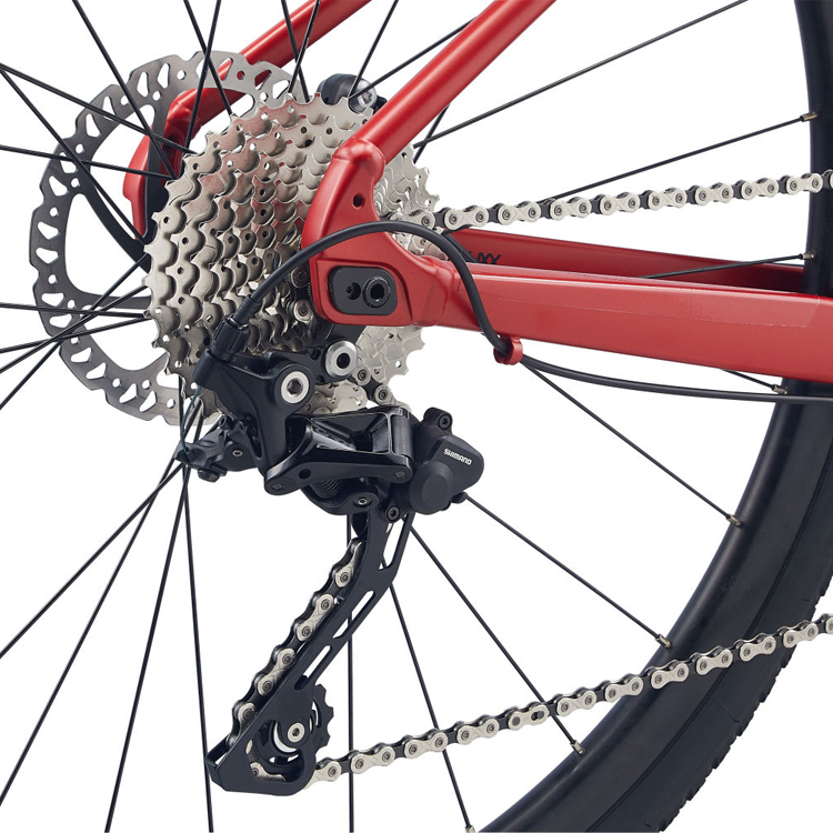 Bicicleta de pietris Giant Revolt 1 Red XL photo 5