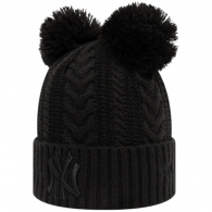 Caciula New Era CHYT DOUBLE POM CUFF KNIT NEYYAN thumbnav