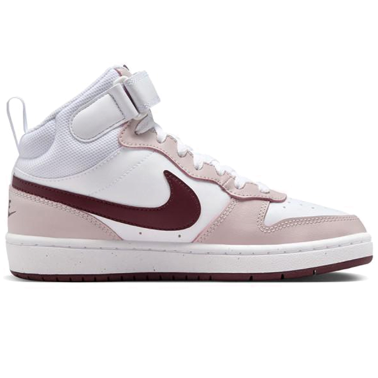 Кроссовки Nike COURT BOROUGH MID 2 GS / Женский / 36.5 / Белый/Розовый photo 2