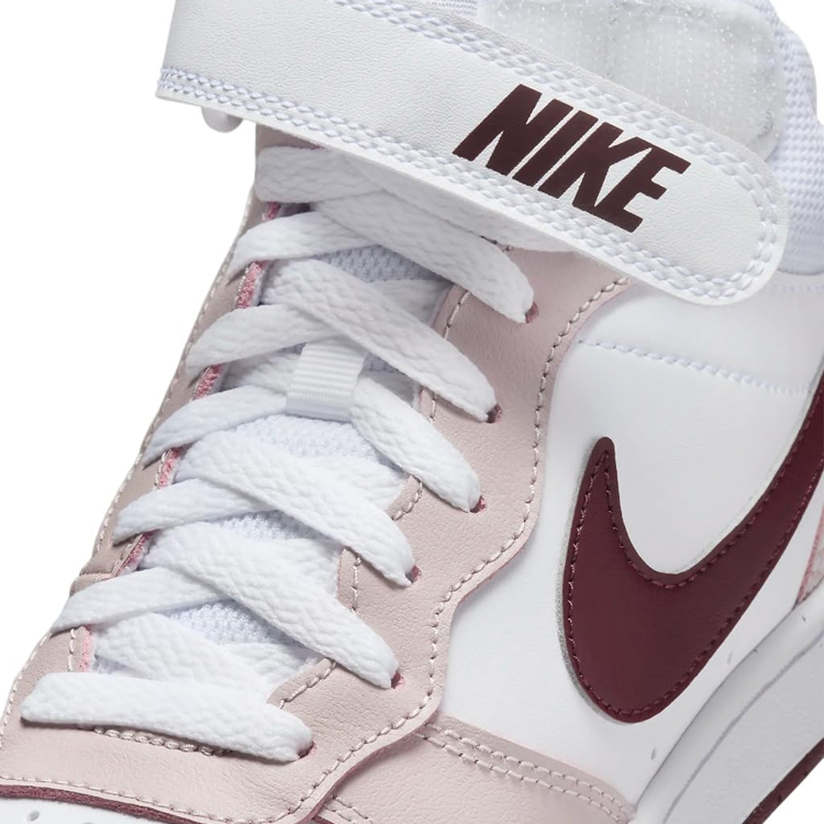 Кроссовки Nike COURT BOROUGH MID 2 GS / Женский / 36.5 / Белый/Розовый photo 5