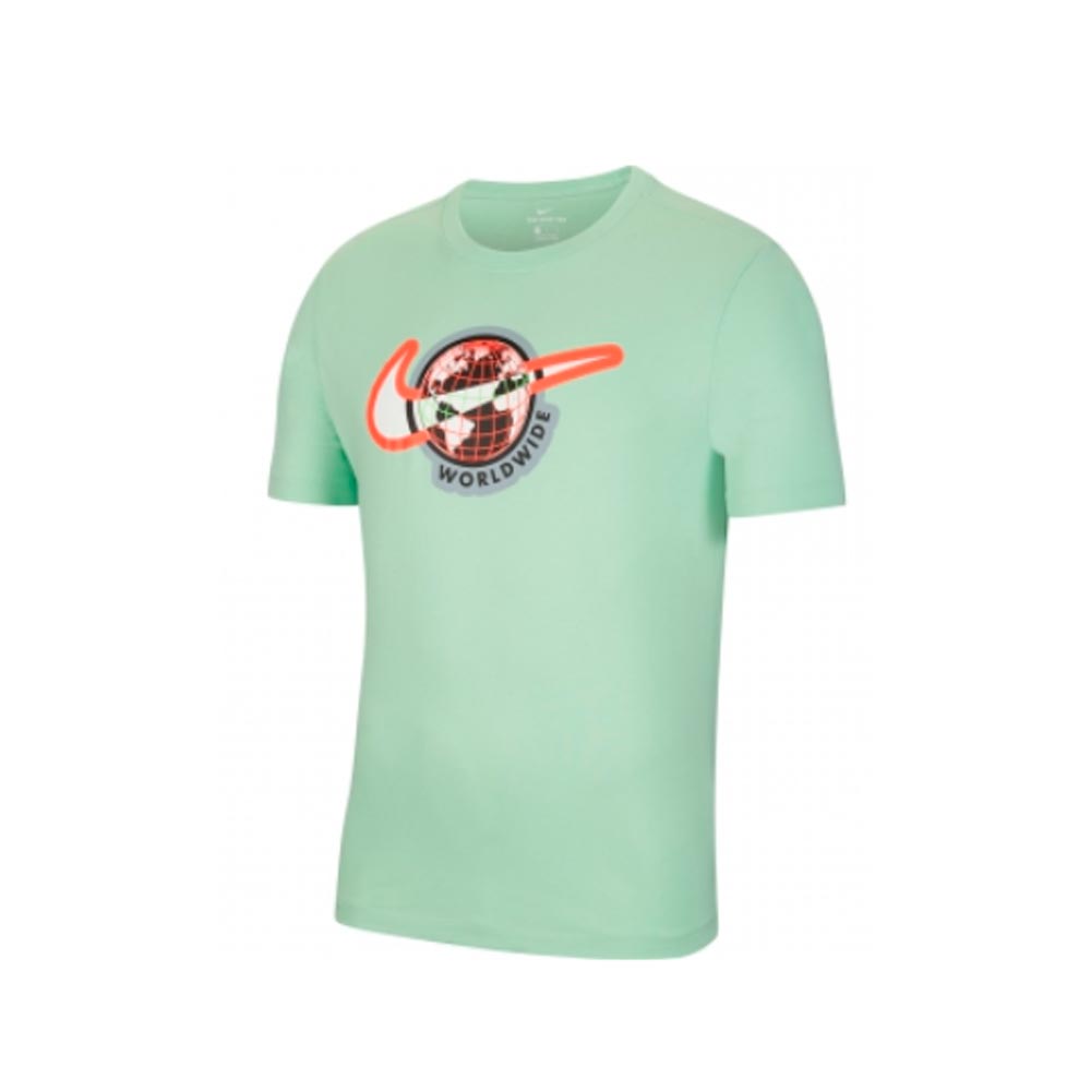 Tricou bărbătesc Nike M NSW SS TEE SWOOSH WORLDWIDE L Verde photo 1 Tricou bărbătesc Nike M NSW SS TEE SWOOSH WORLDWIDE L Verde photo 1