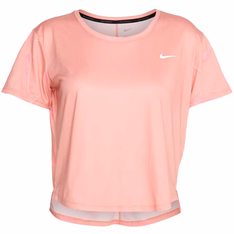 Tricou Nike W NK DF SWOOSH AOP SS CROP