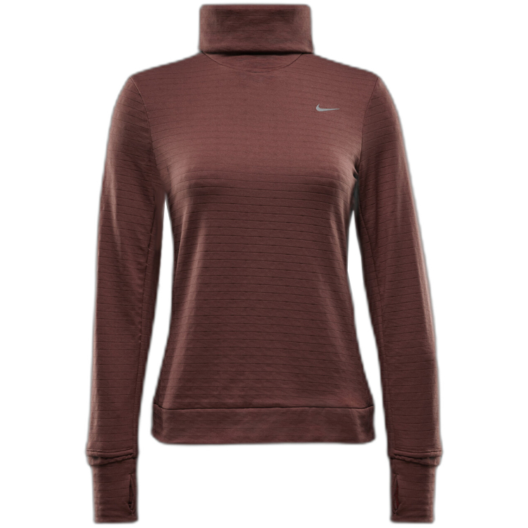 Hanorac Nike W NK SWIFT ELEMNT TF TTLNK / Femei / L / Maro photo 1