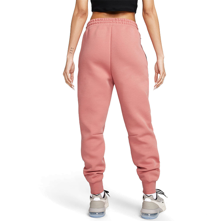 Брюки Nike W NSW TCH FLC MR JGGR S Розовый Женский photo 5