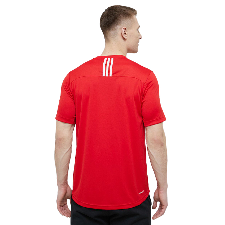 Tricou bărbătesc Adidas M 3S BACK TEE S Rosu photo 2