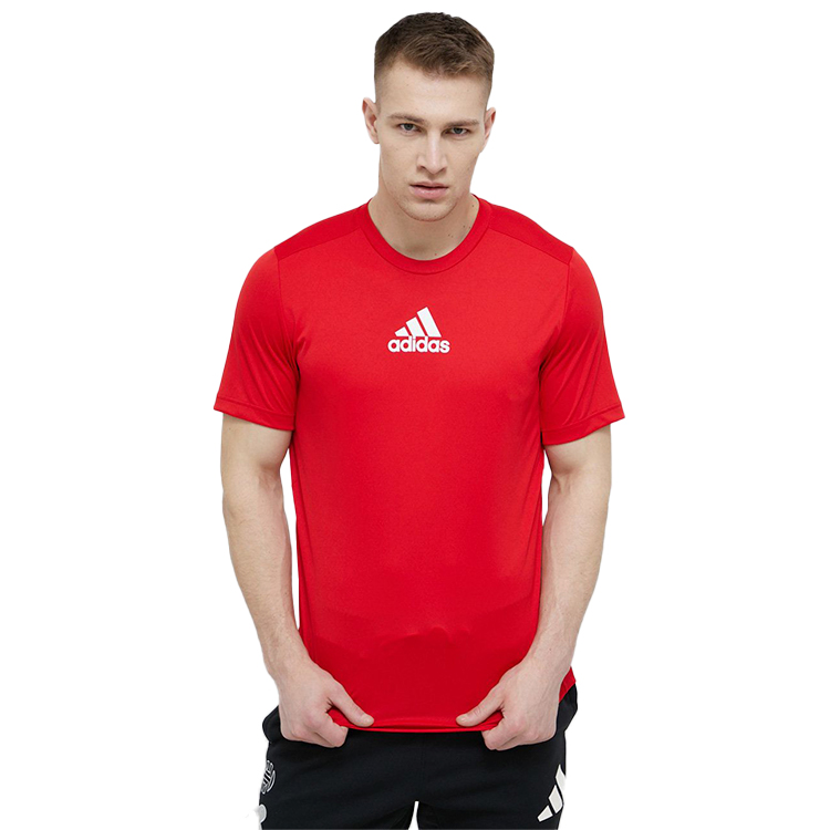 Tricou bărbătesc Adidas M 3S BACK TEE S Rosu photo 4