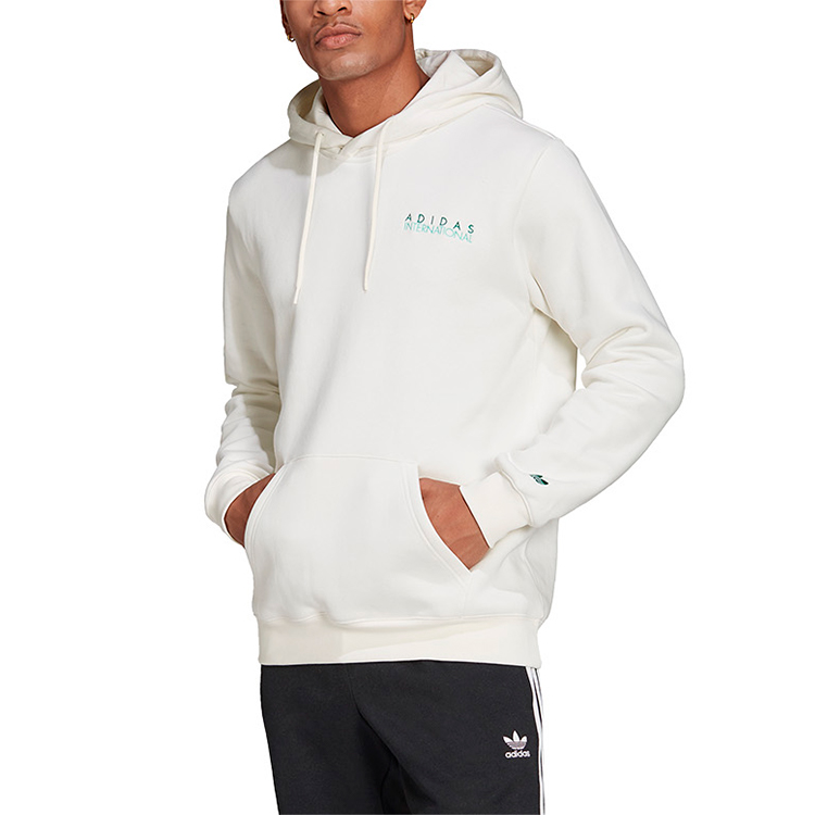 Hanorac pt bărbați Adidas Sprts Cl Hoodie   S Alb photo 2