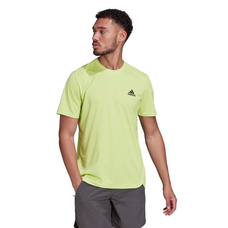 Tricou bărbătesc Adidas D4M TEE S Galben photo 2