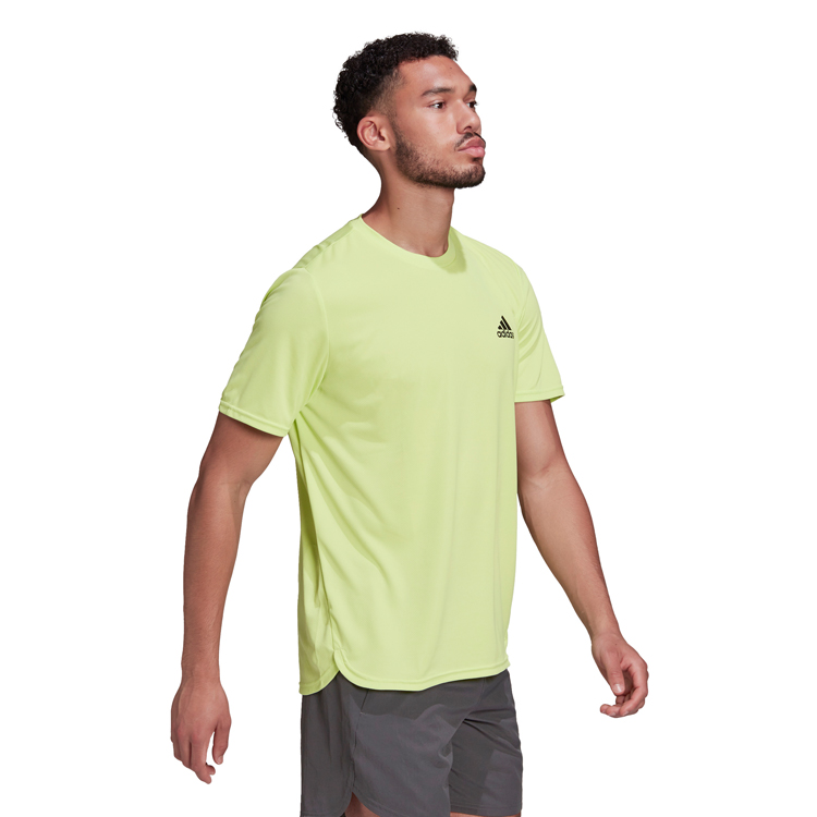 Tricou bărbătesc Adidas D4M TEE S Galben photo 3