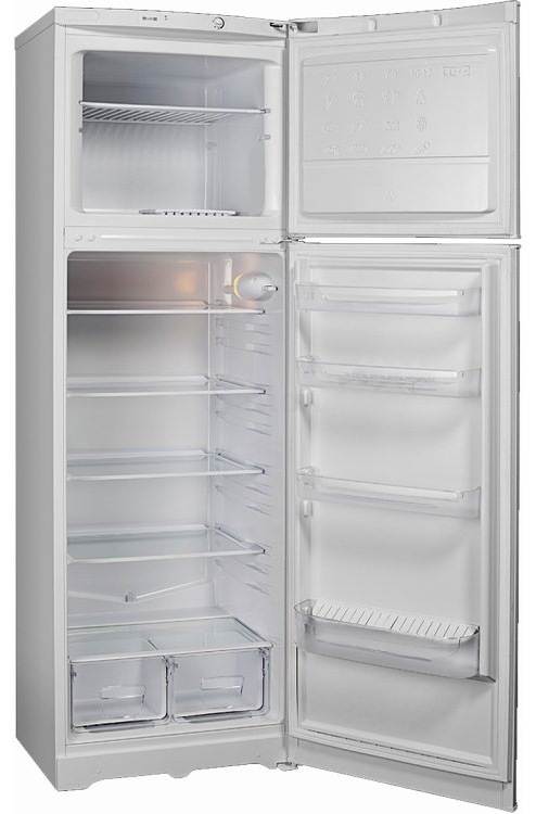 Frigider cu doua usi Indesit TIA 18 / 326 l / 185 cm / A / Alb photo 3