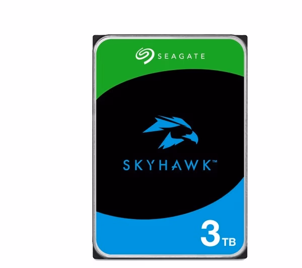 3.5" HDD 3.0TB  Seagate ST3000VX015  SkyHawk™ Surveillance, 5400rpm, 256MB, CMR Drive, 24x7, SATAIII 