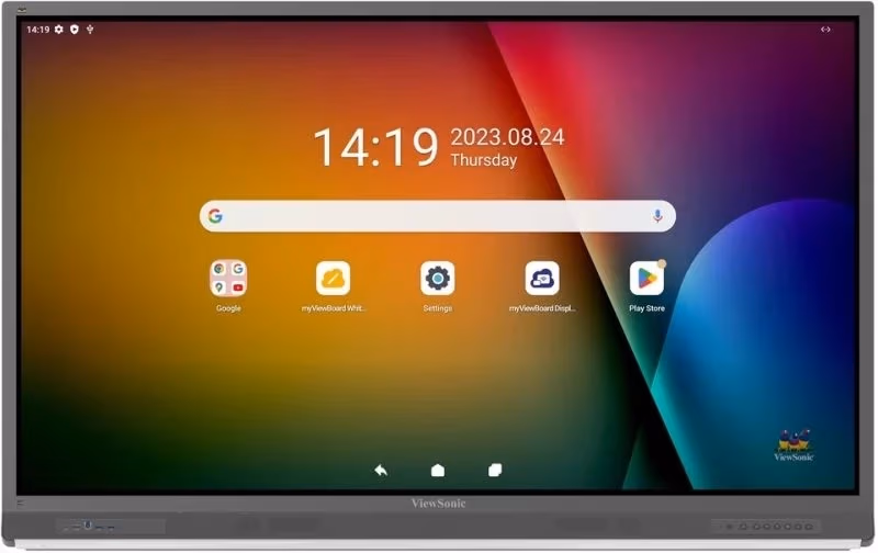 75” Display Interactiv ViewSonic IFP7552-2F / 4K / 8G RAM / 64GB Storage / Black