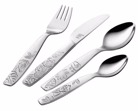 Набор столовых приборов Zwilling Pro Jungle, p/copii 4 piese 07135-610 