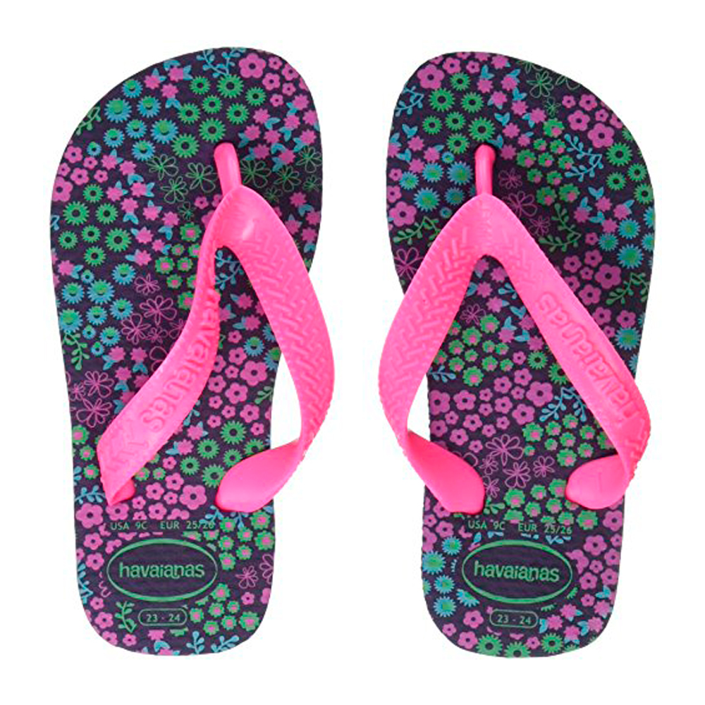 Slapi Havaianas FLORES / 29/30 cm / Mov photo 2