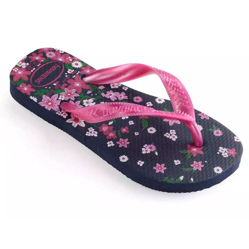 Slapi Havaianas FLORES / 29/30 cm / Mov photo 3