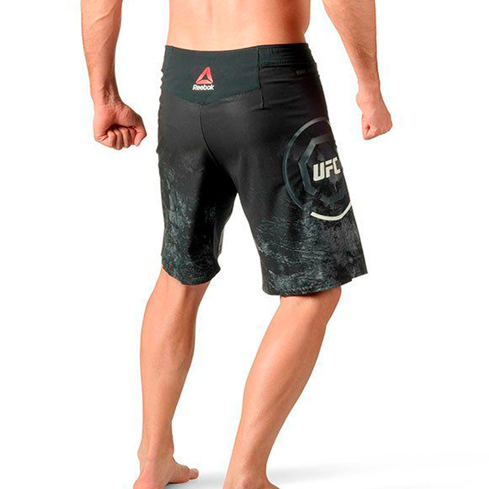 Шорты мужские Reebok UFC FK BLANK OCTAGON SHOR 35" Черный photo 5