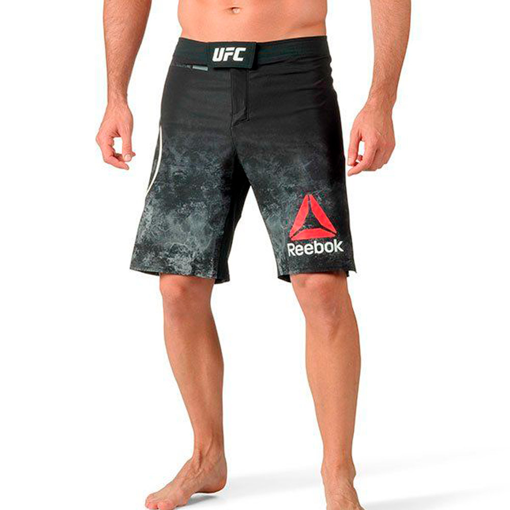 Шорты мужские Reebok UFC FK BLANK OCTAGON SHOR 35" Черный photo 6