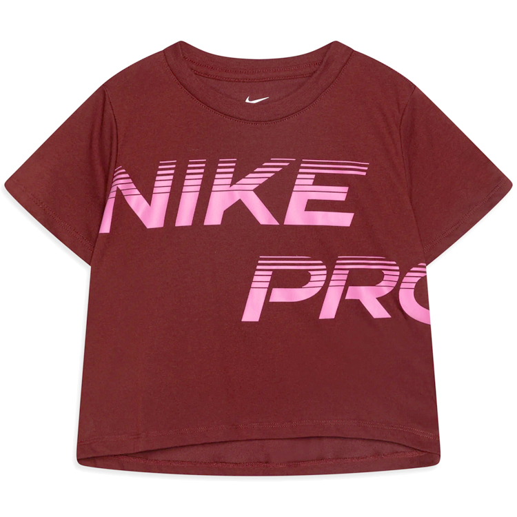 Футболка Nike G NK DFCT CROP SE+ / Женский / S / Бордовый photo 1