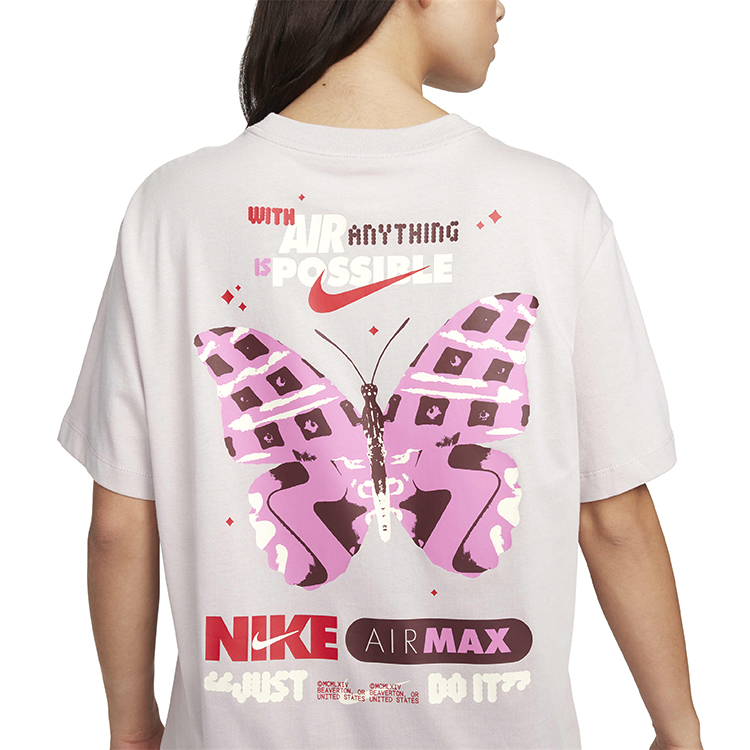 Tricou Nike W NSW TEE OC 2 BF AMD M Mov Femei photo 4