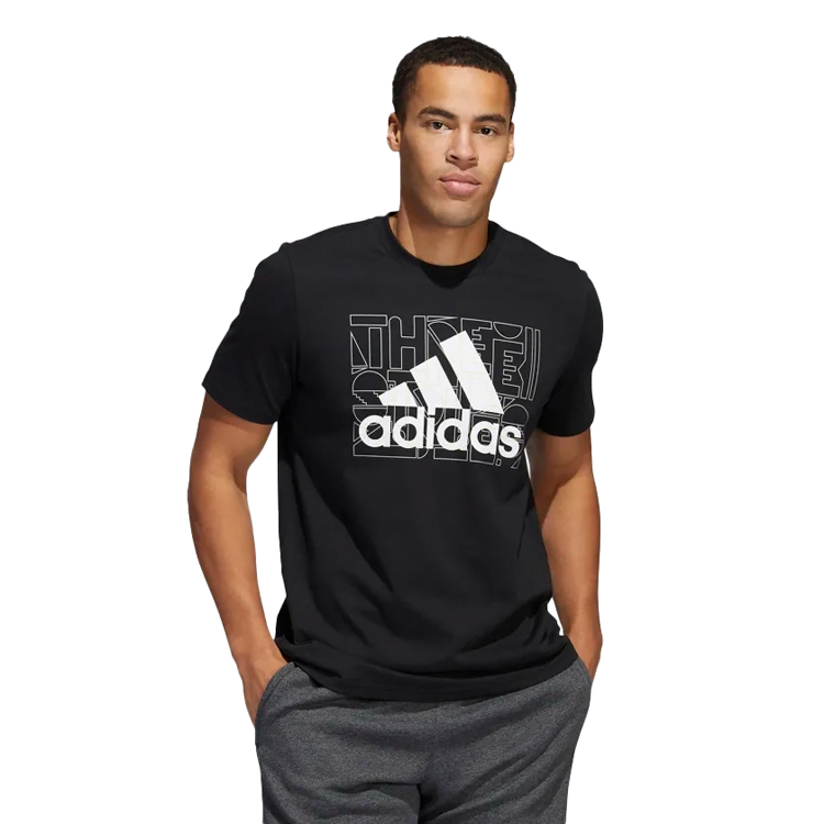 Tricou bărbătesc Adidas M EGAME BOS G T S Negru photo 3