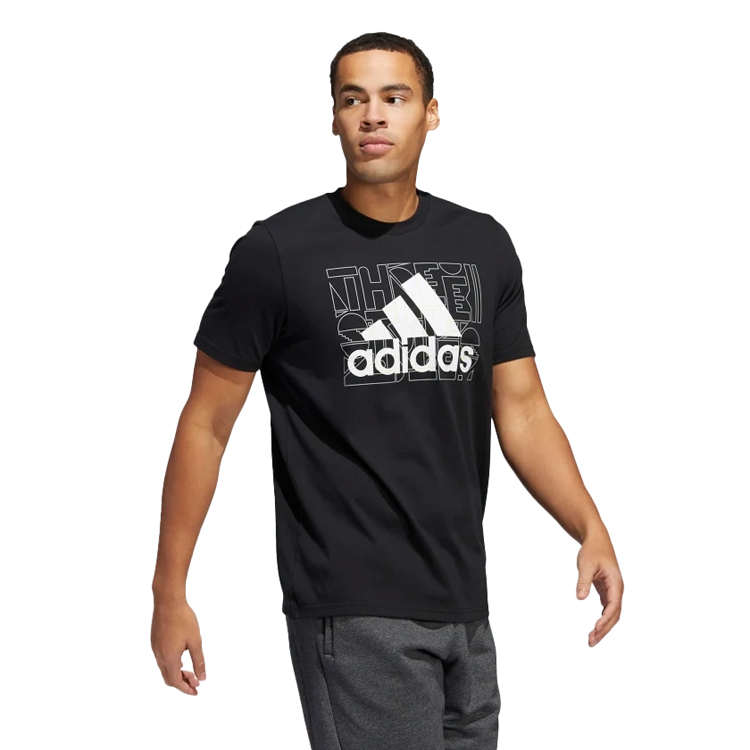 Tricou bărbătesc Adidas M EGAME BOS G T S Negru photo 4