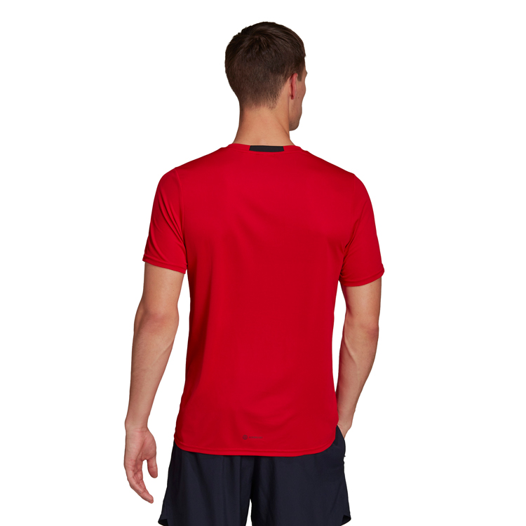 Tricou bărbătesc Adidas D4M TEE    S Rosu photo 7