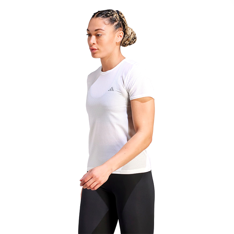 Tricou Adidas FAST TEE / Femei / L / Alb photo 2